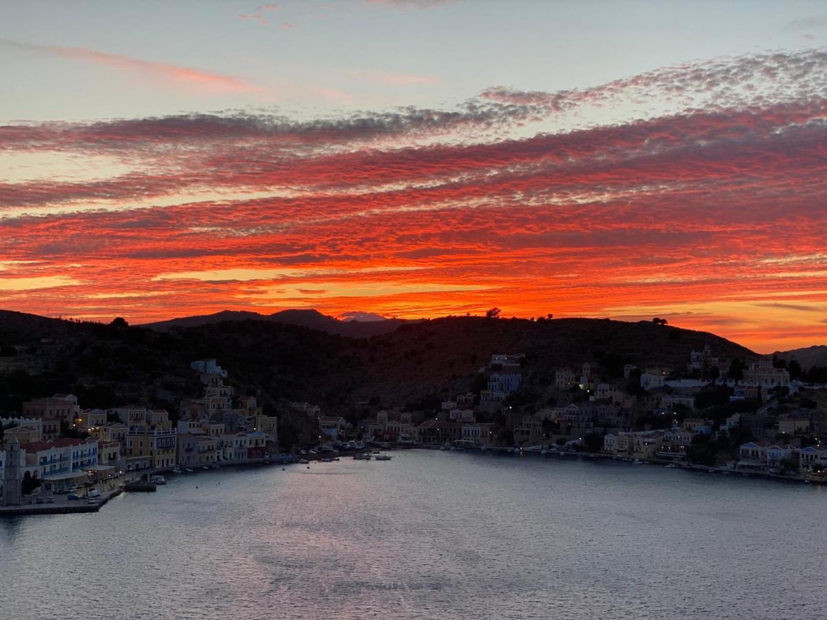 Thodoris Infinity View Apartments Symi Exterior photo